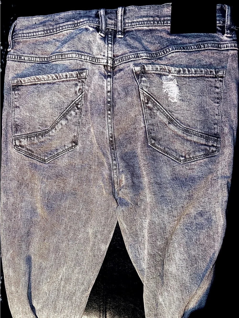 Empyre Slim Ripped Light Wash Men's Jeans
